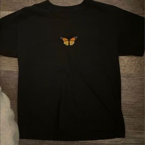 Brandy Melville butterfly tee